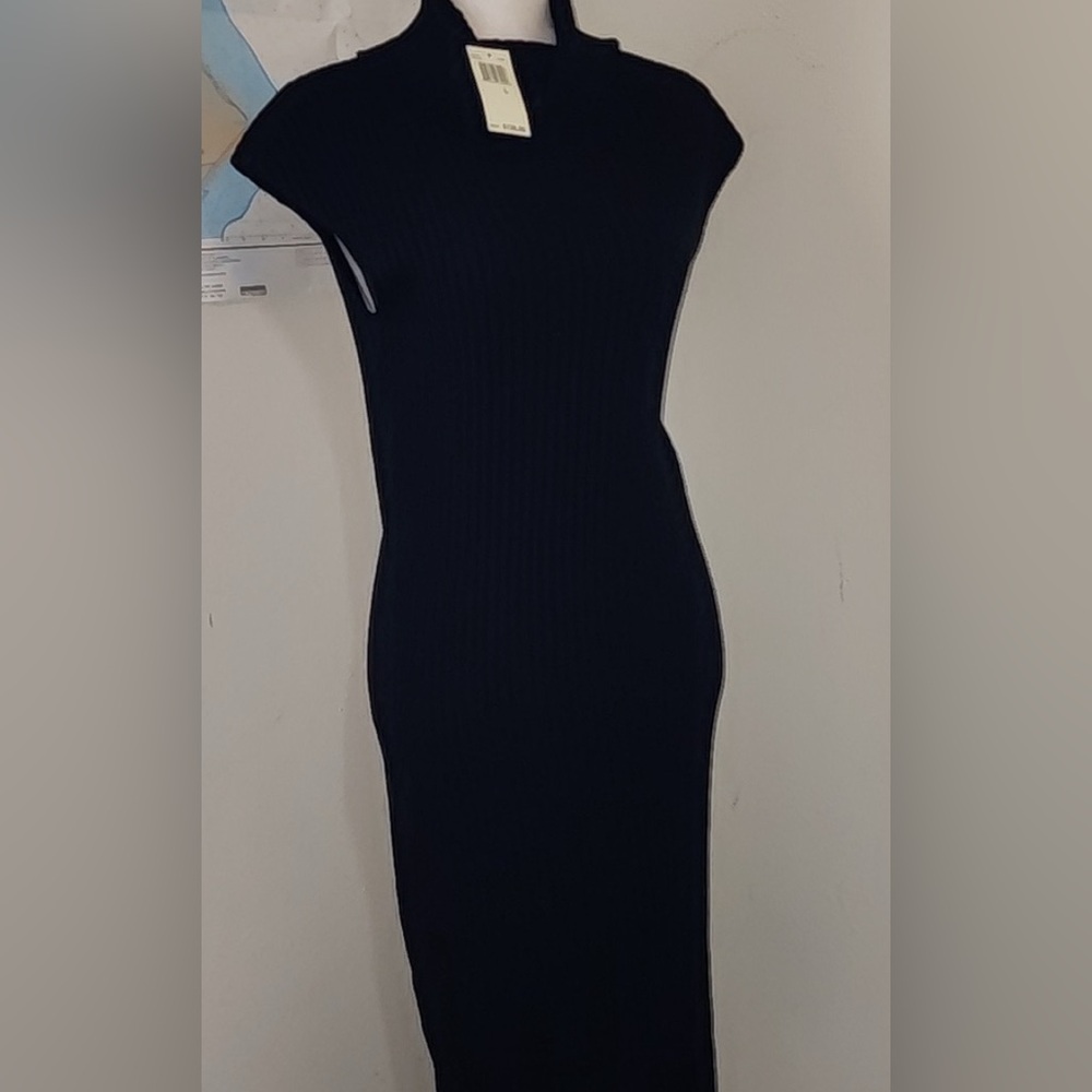 Max Studio Black Knit Dress